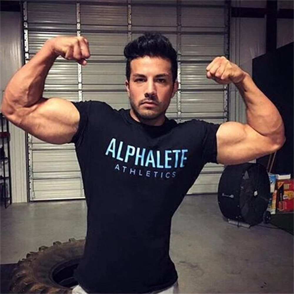 Yeni pamuk rahat baskı T-shirt - Crossfit Male incelemesi ve fiyatı